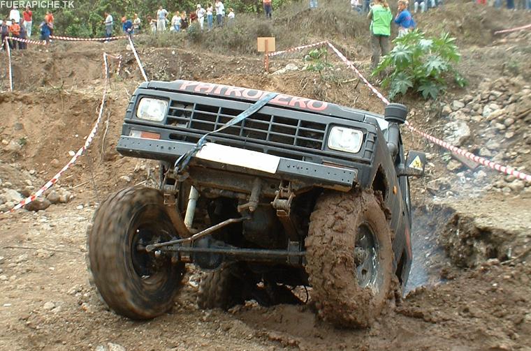 Nissan Patrol en trial 4x4